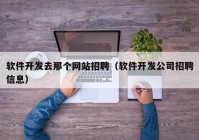 软件开发去那个网站招聘（软件开发公司招聘信息）
