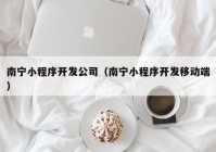 南宁小程序开发公司（南宁小程序开发移动端）